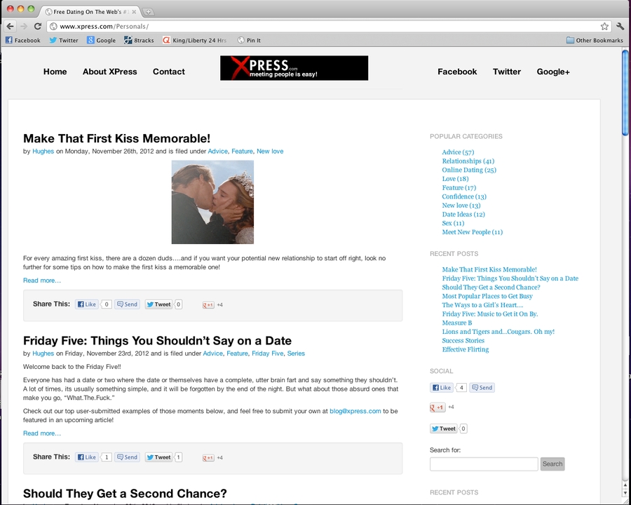 xpress dating site