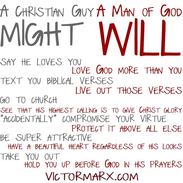 dating a christian guy